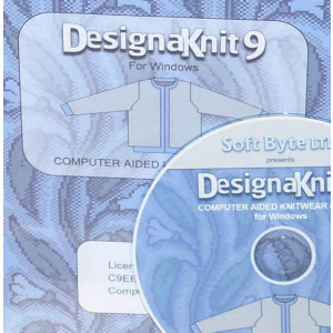 DK 8 Handstrick -&gt; DesignaKnit 9 Maschine Standard
